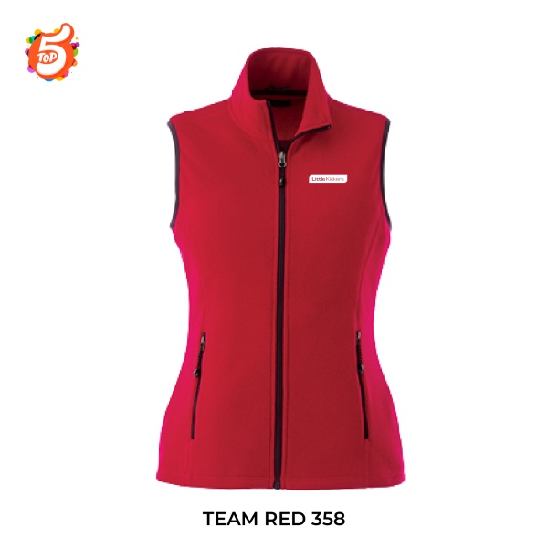Ladies Tyndall Polyfleece Vest