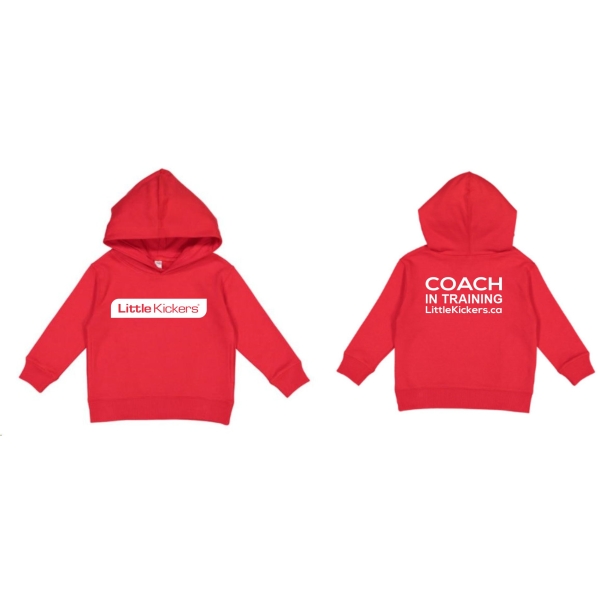 Rabbit Skins Toddler Pullover Hoodie IN TRAINING LOGO