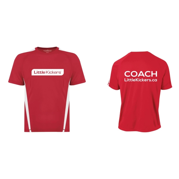 COACHES Mens Performance Colour Block Jersey Tee